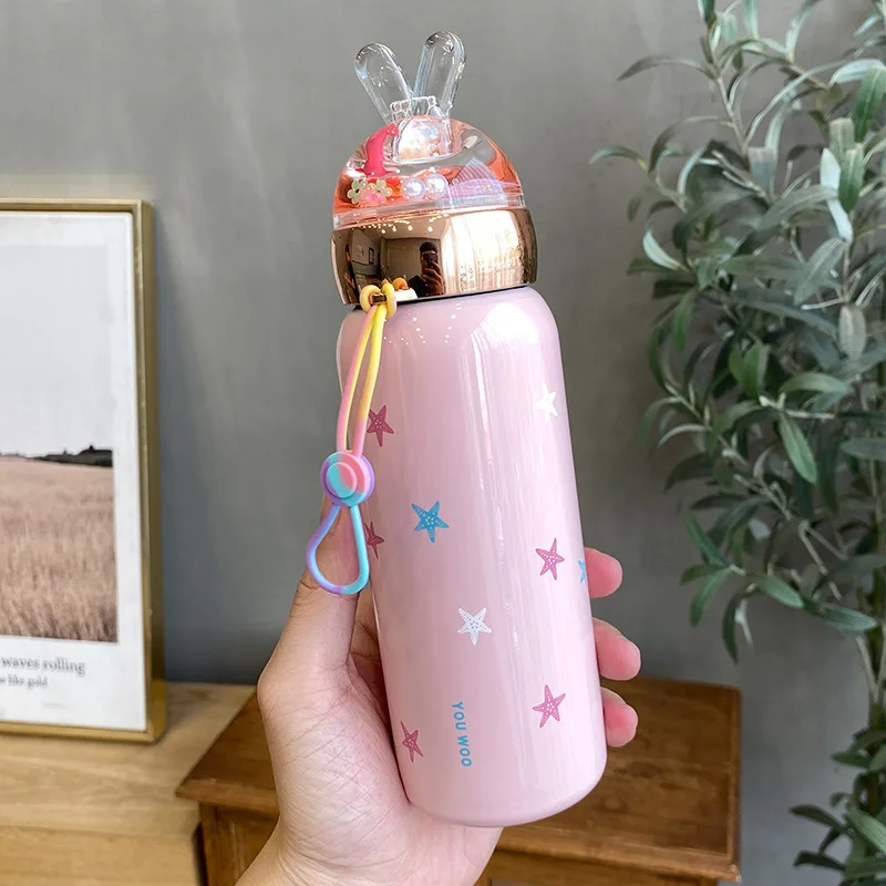 Customized 304 Stainless Steel Thermos Bottle Portable Double Wall Sealed Vacuum Flasks Led Digital Display Smart Water Bottle 14