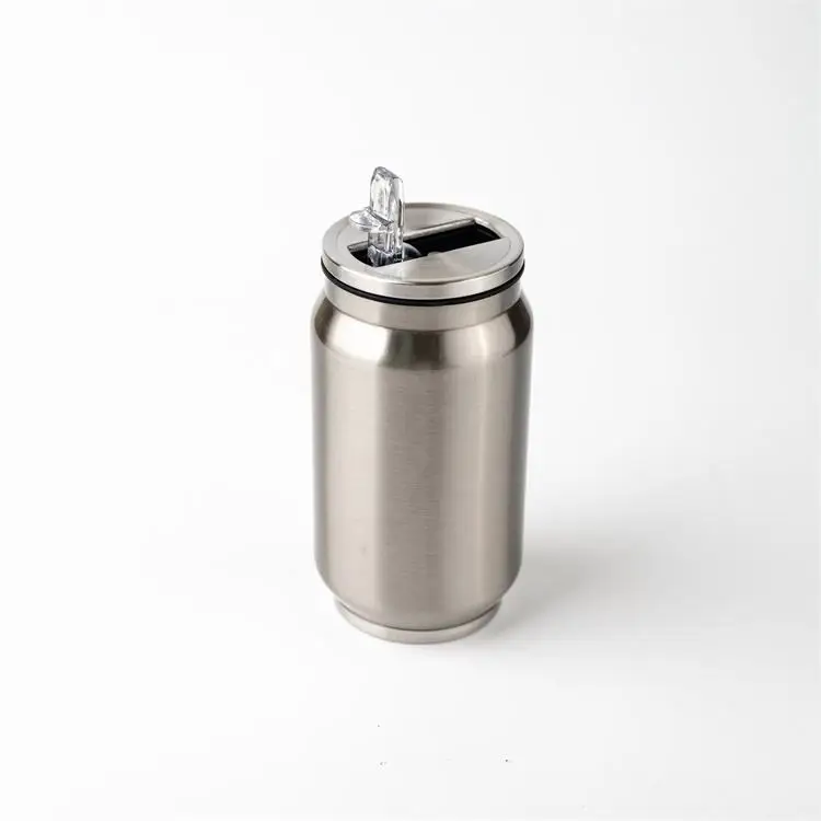 الصين اختيار التسامي 304 علب كوكر الفولاذ المقاوم للصدأ زجاجة ماء مع كوب القش فارغة للأطفال 10