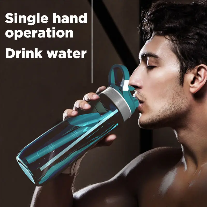 الصين اختيار 2022 مخصص صديقة للبيئة منطقة مذهلة رائجة البيع 750 مللي Bpa الحرة الرياضة الشرب رياضة زجاجة ماء بلاستيكية مع القش 13