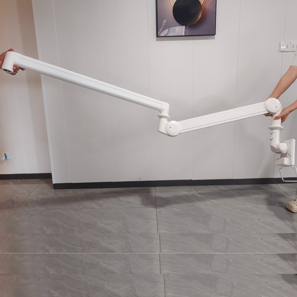 Heavy Duty Medical Monitor Arm Wall Mount for 6-14.5kg-Peacemounts PM-800 13