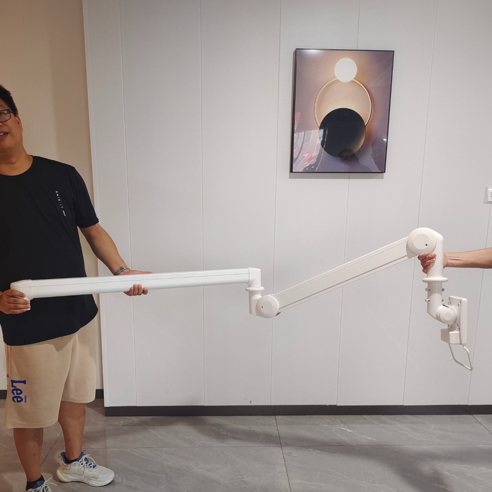 Heavy Duty Medical Monitor Arm Wall Mount for 6-14.5kg-Peacemounts PM-800 14