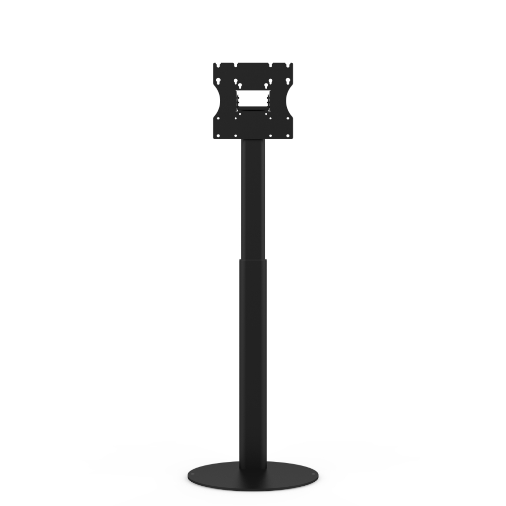 Height Adjustable Tablet Monitor Floor Stand with VESA 200*200-Peacemounts UTS-200B 16