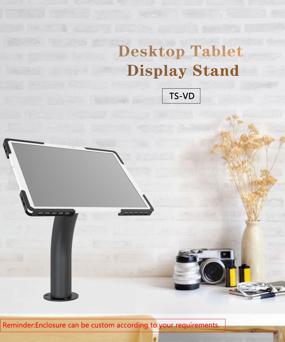 Curved Desktop Tablet Stand Holder-Peacemounts TS-VD 12
