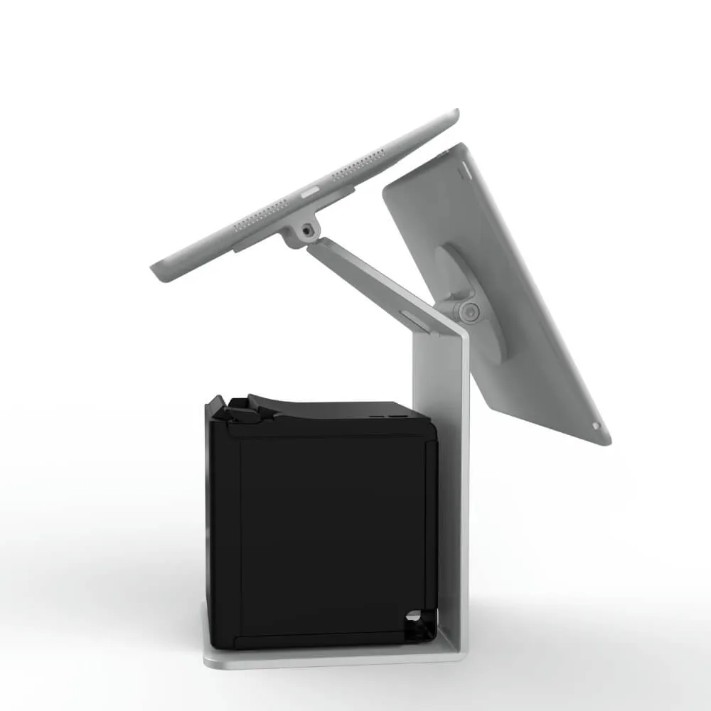 Magnetic Tablet POS Stand on Desktop for Dual Screen-Peacemounts TPS-3 17