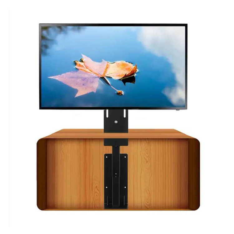 Motorized Up and Down TV Lift TV Floor Stand-Peacemounts PM-CTD-TV-T 11