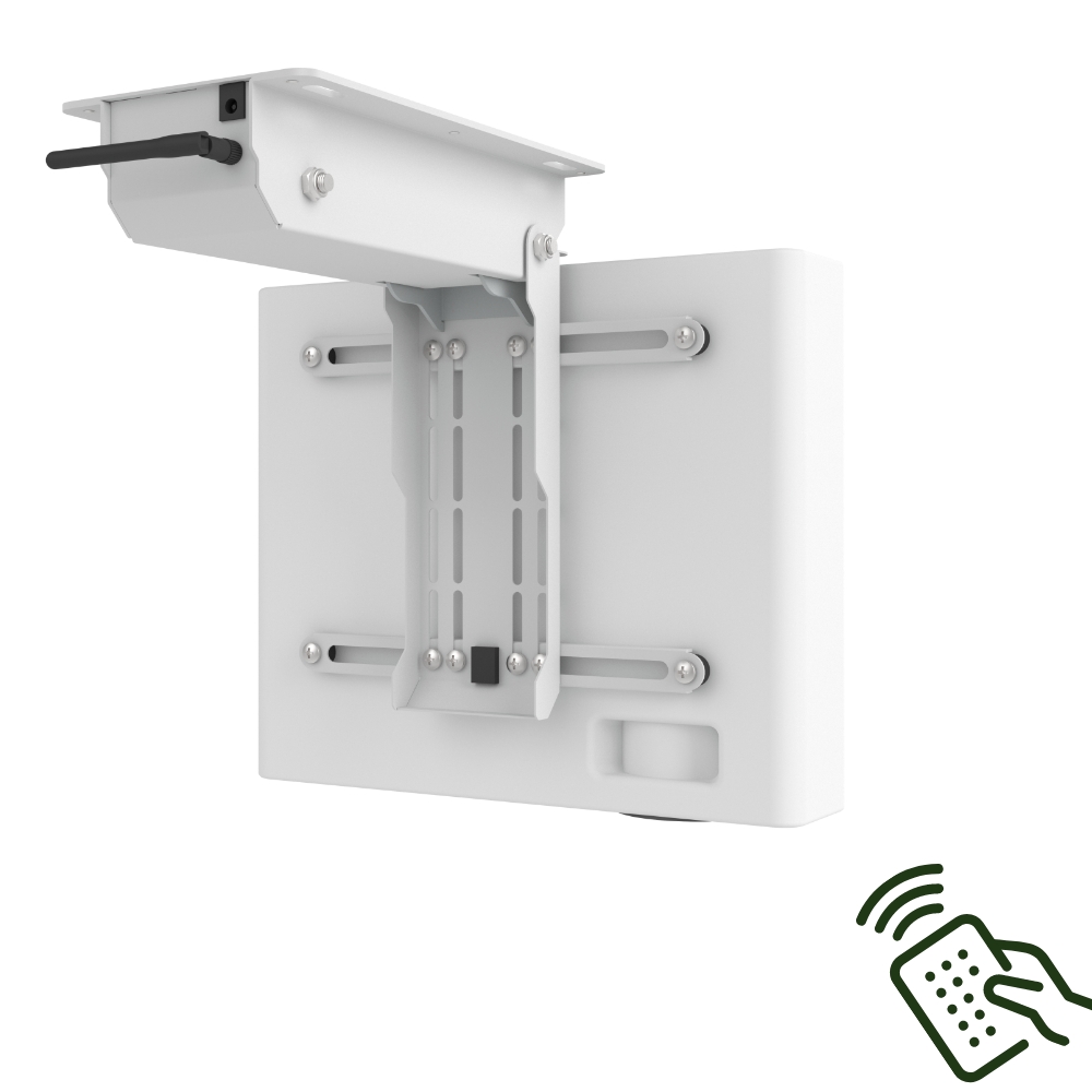 Universal Drop Down Motorized Ceiling Projector Bracket Mount-Peacemounts CPM-1 9
