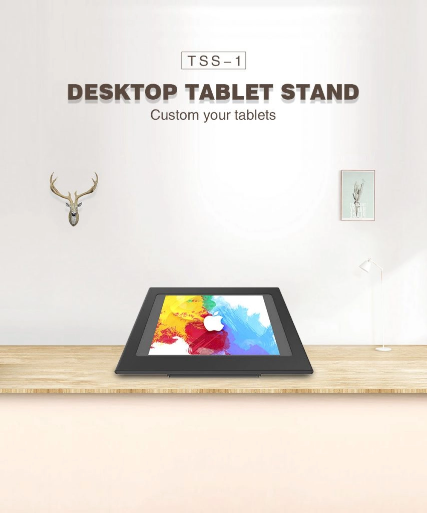 Anti-Diebstahl benutzerdefinierte Desktop-Tablet POS-Standhalter -tss-1 21