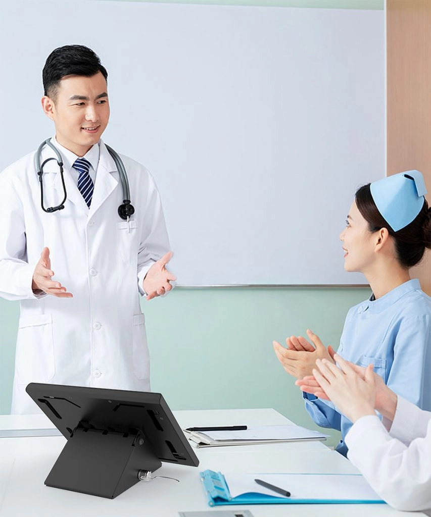 Anti-Diebstahl benutzerdefinierte Desktop-Tablet POS-Standhalter -tss-1 33