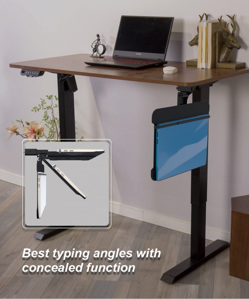 SLH-1 Tempat Laptop Geser Untuk Meja Kantor 8