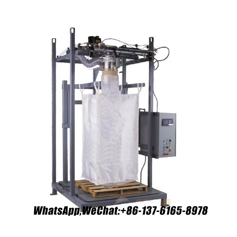 Automatic Ton Bag Packing Machine Cement Packing Machine Automatic ton bag filler.Industrial ton bag filler,Bulk cement packaging machine