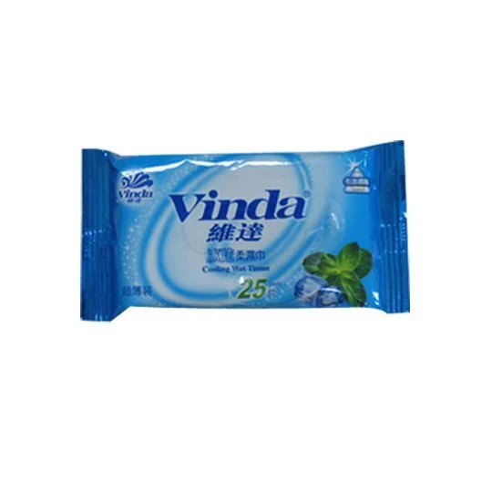 25片装薄荷洁肤湿巾 1