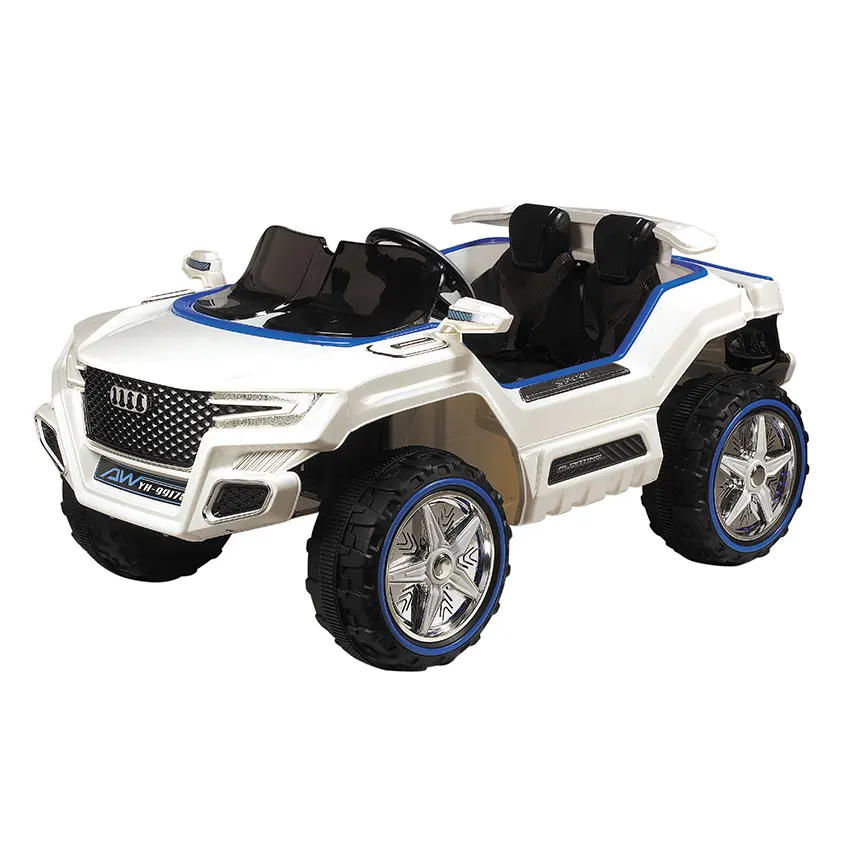 Auto giocattolo elettrico per produttori di vendita luce di coda e luce lampeggiante / avvio lento / prompt tensione a bassa tensione / ammortizzatore ruota / azionamento del motore doppio / ruota di carico rapido 6