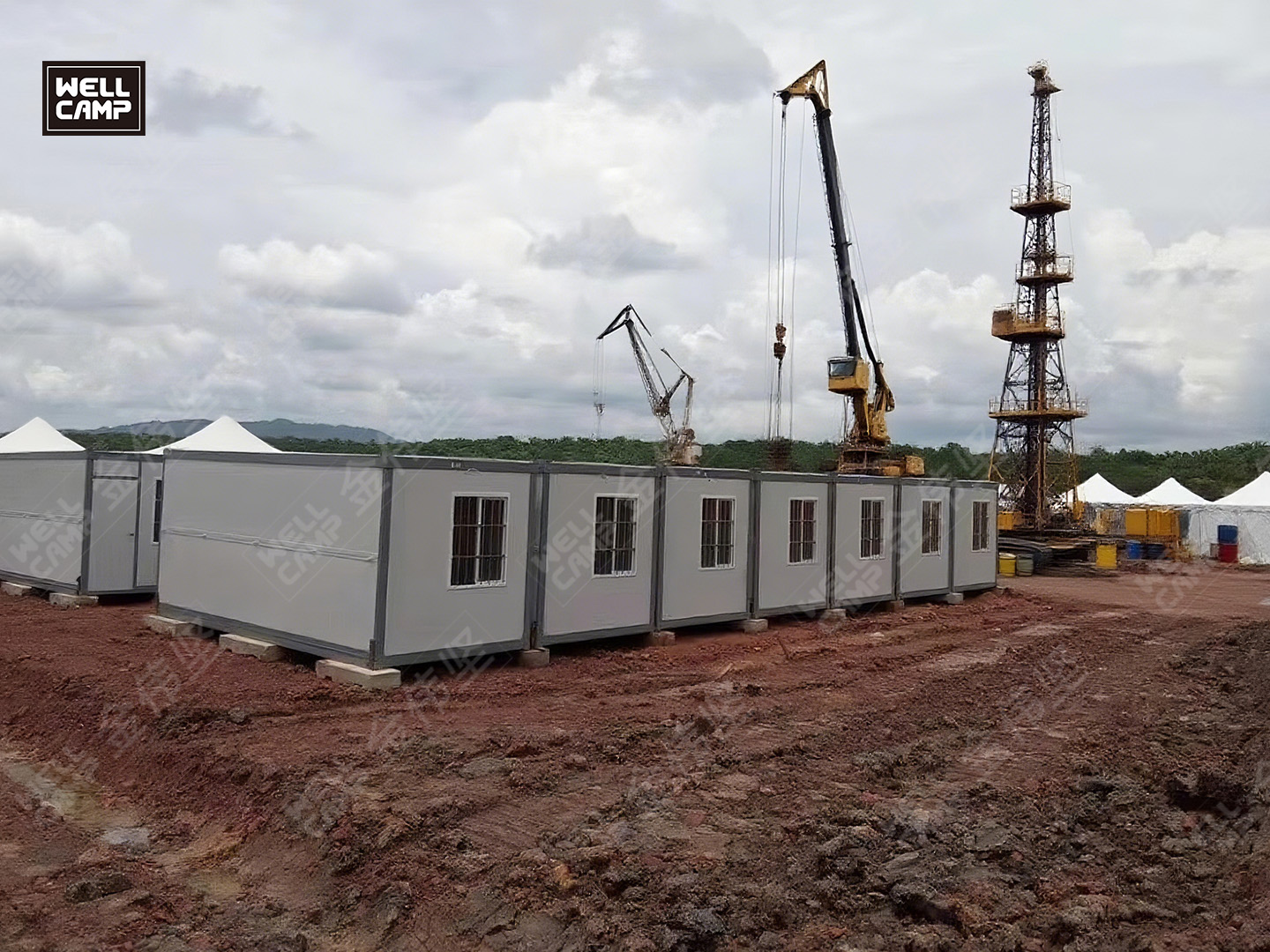 Pilihan Ideal untuk Kamp Pengeboran: Bangunan Modular mempercepat dan meningkatkan efisiensi untuk minyak & Proyek Gas! 1