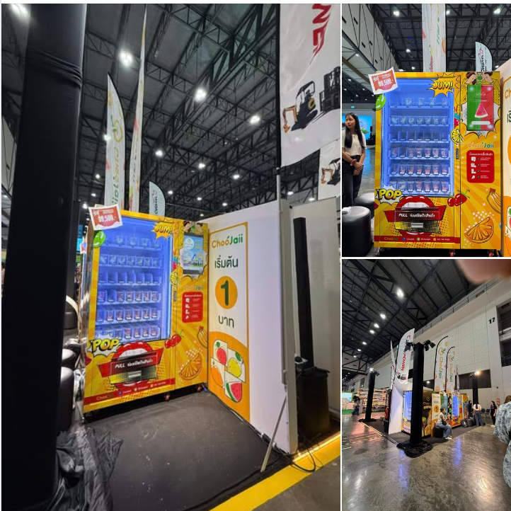 Fresh Fruit Vending Machine in Thailand — A WEIMI Smart Retail Success Story 1