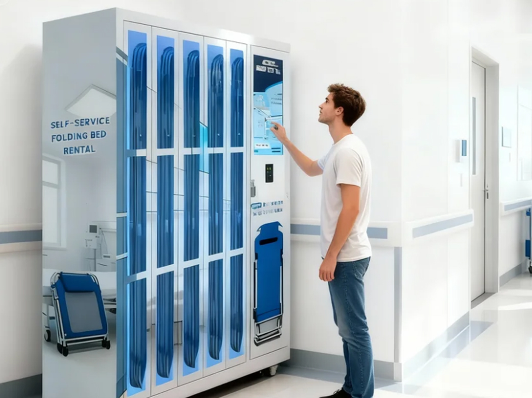 جهاز تأجير أسرة قابلة للطي ذكي - تبسيط الرعاية، وزيادة الكفاءة إلى أقصى حد 3