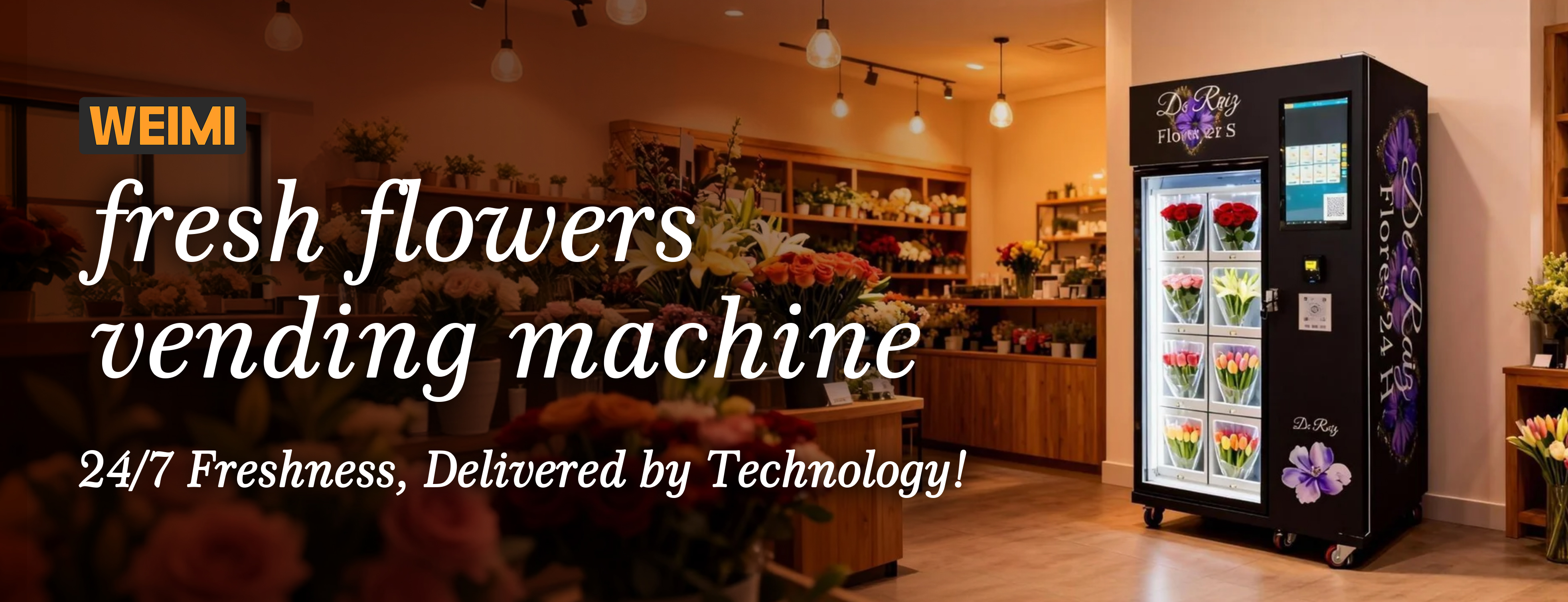 The Future of Self-Service in the Floral Industry: Revolutionizing Flower Retail with Refrigeration Vending Machines 1