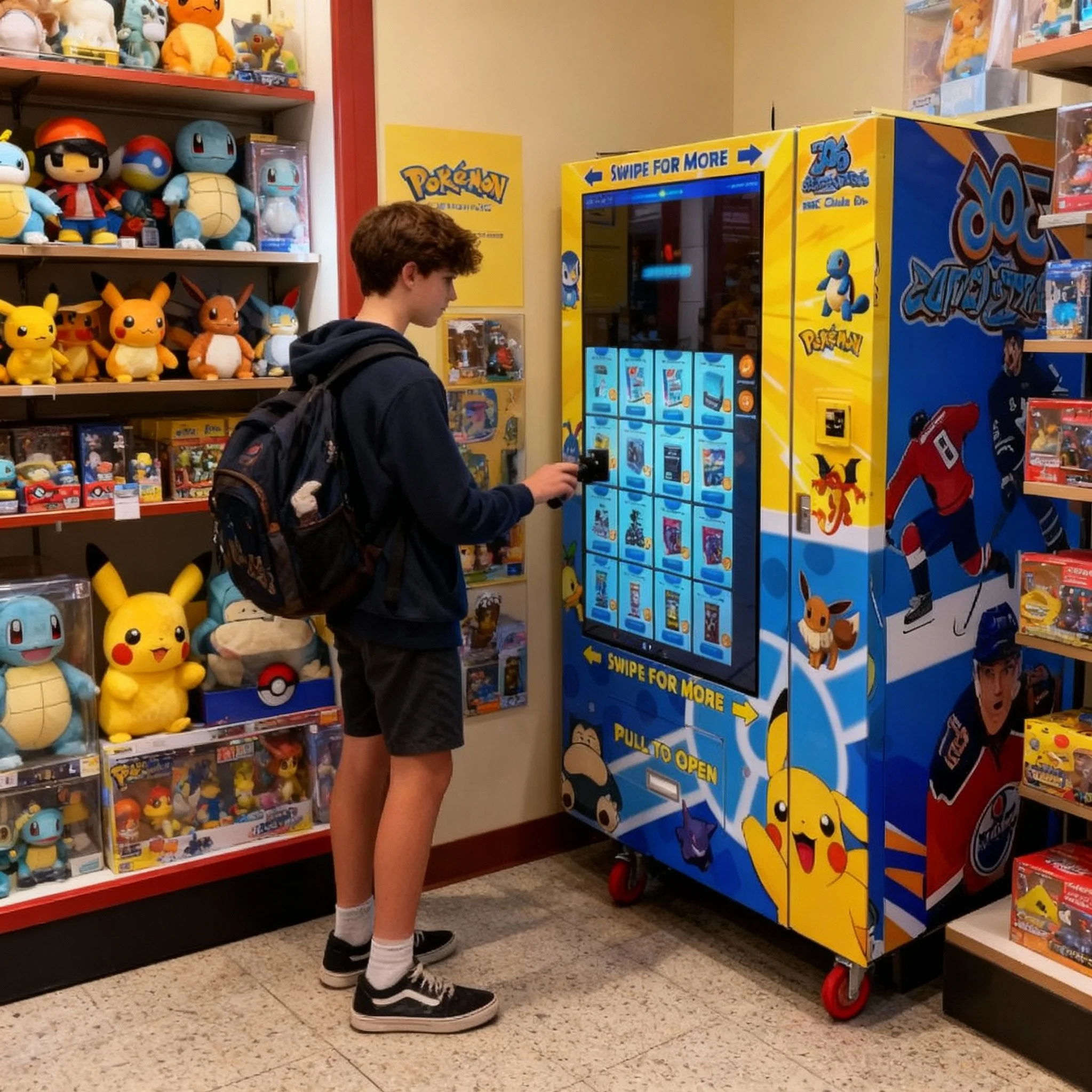 تعزيز الأرباح والمرح مع آلات بيع ألعاب بوكيمون 3