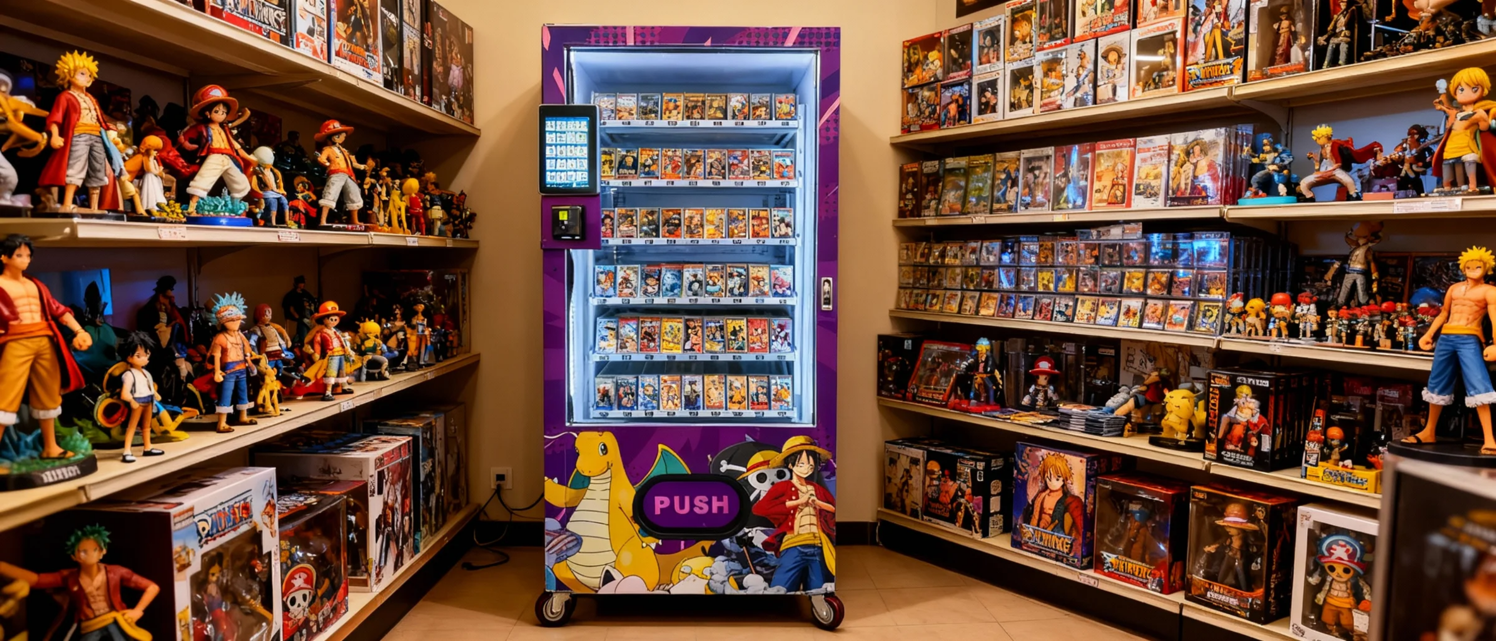 حوّل معجبي لوفي إلى مصدر ربح على مدار الساعة طوال أيام الأسبوع مع آلة بيع ألعاب ون بيس 2