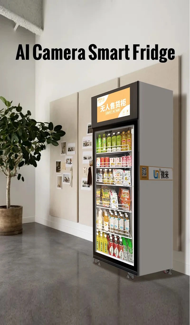 حوّل أي ثلاجة إلى آلة بيع ذكية تعمل بالذكاء الاصطناعي على مدار الساعة طوال أيام الأسبوع للمشروبات والوجبات الخفيفة والوجبات الرئيسية 1
