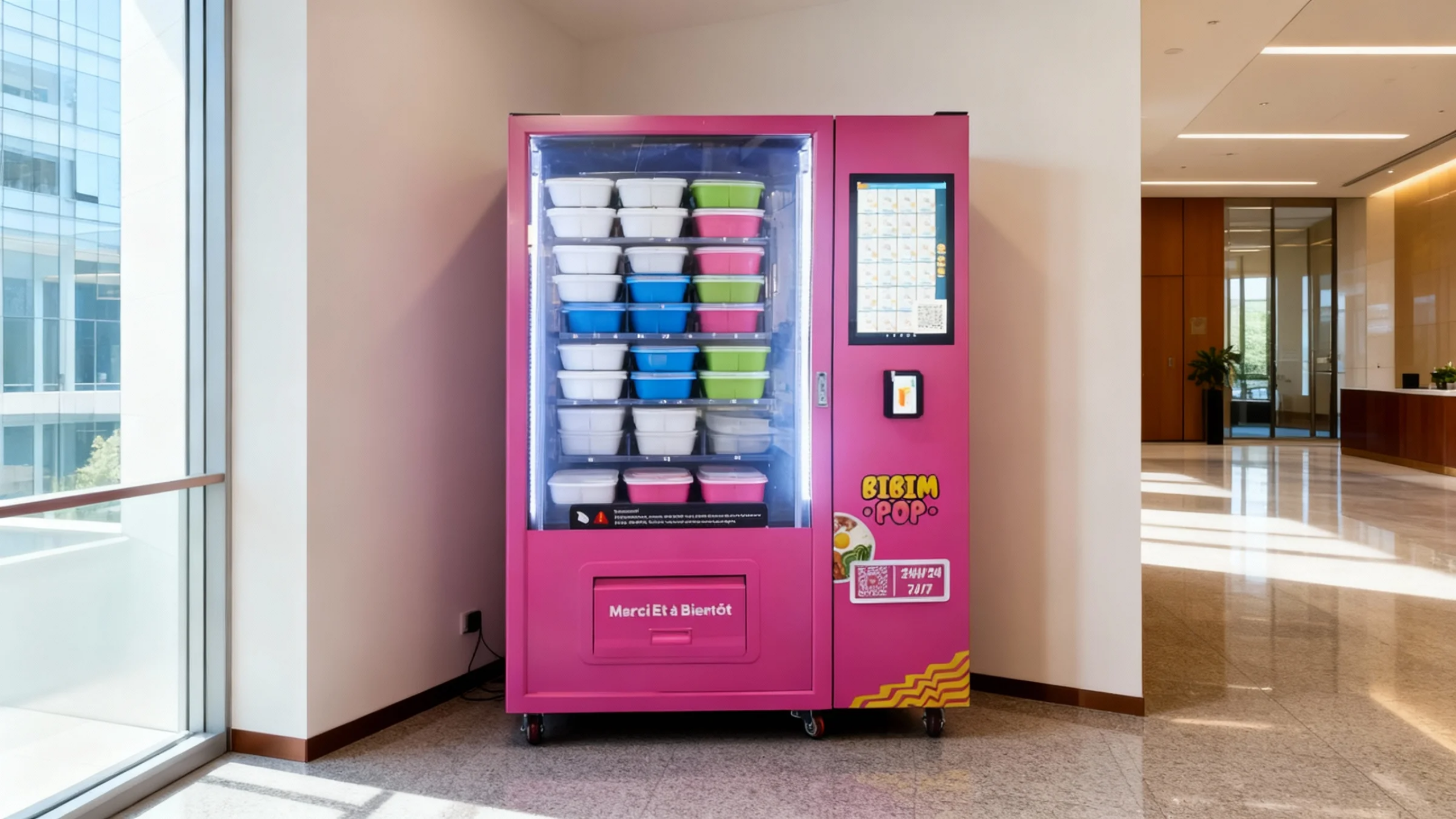 آلات بيع علب الغداء الذكية لإدارة العقارات المكتبية: مصدر دخل جديد للمباني التجارية 1