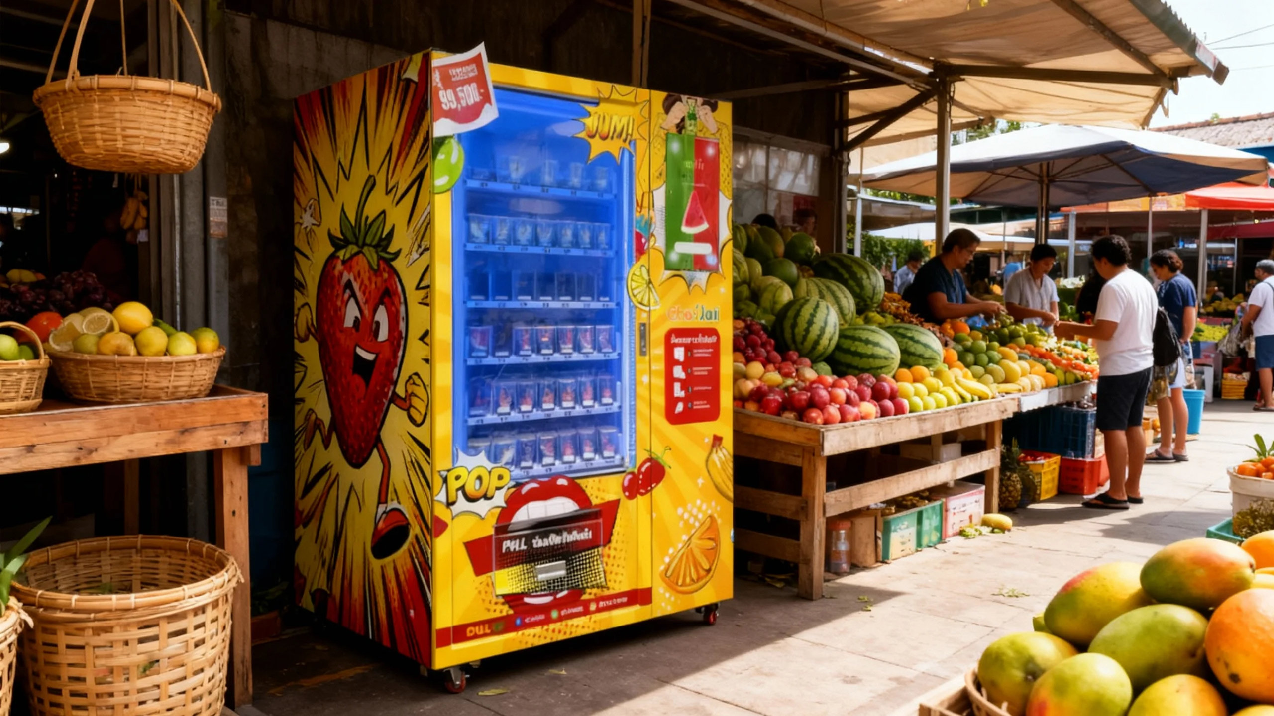 과일 소매 투자자 및 운영자를 위한 스마트 과일 자동판매기: 최소한의 노력으로 매출 증대 1