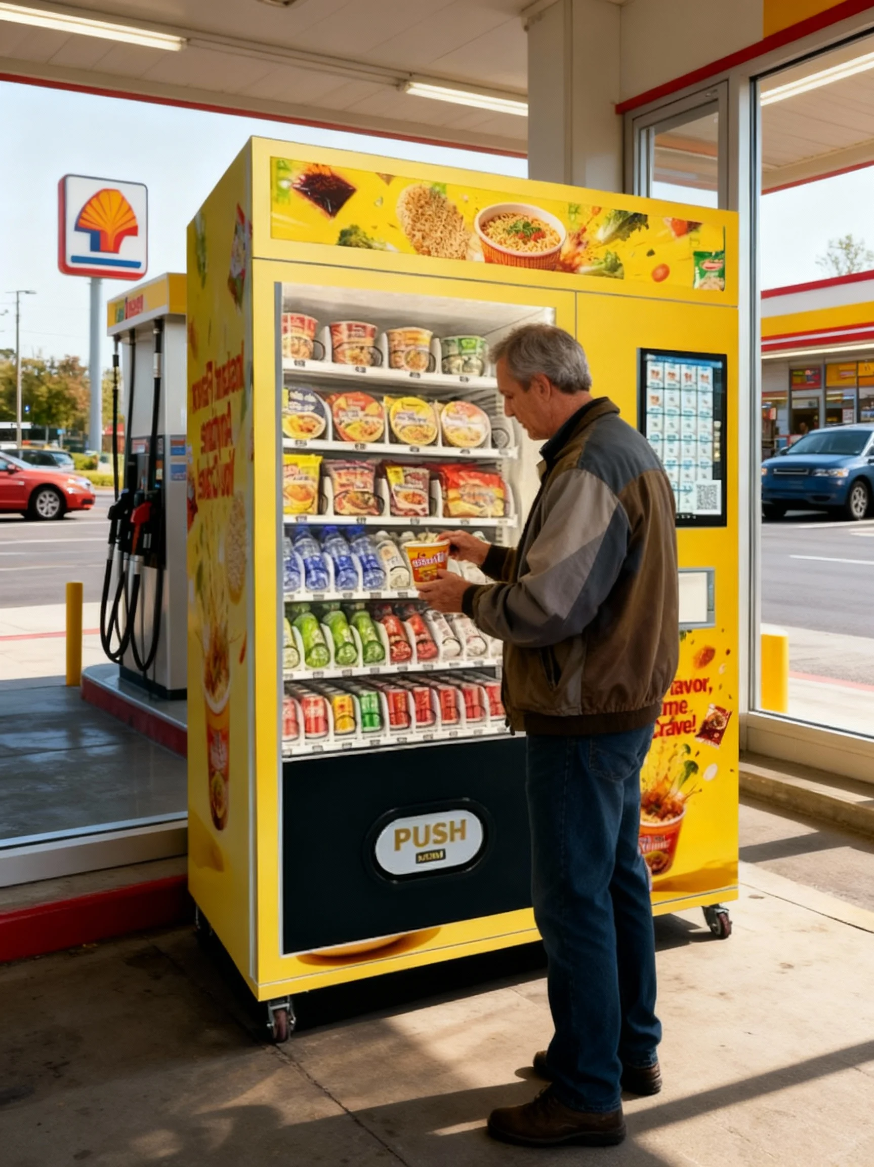 Maximizing Profit with Instant Noodle Vending Machines at Gas Stations: A Strategic Business Opportunity 1