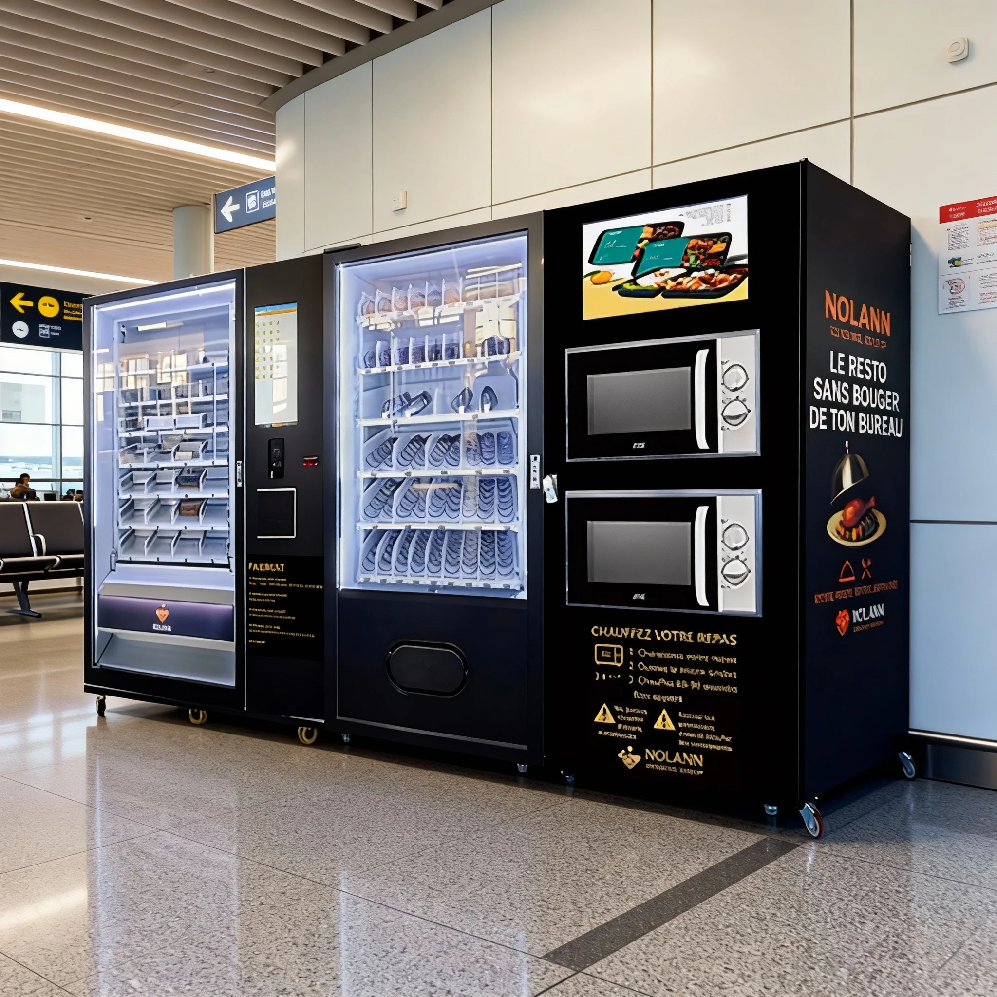 The Feasibility of Vending Machines for Snacks, Beverages, and Ready-to-Eat Meals with Microwaves at Airports 1