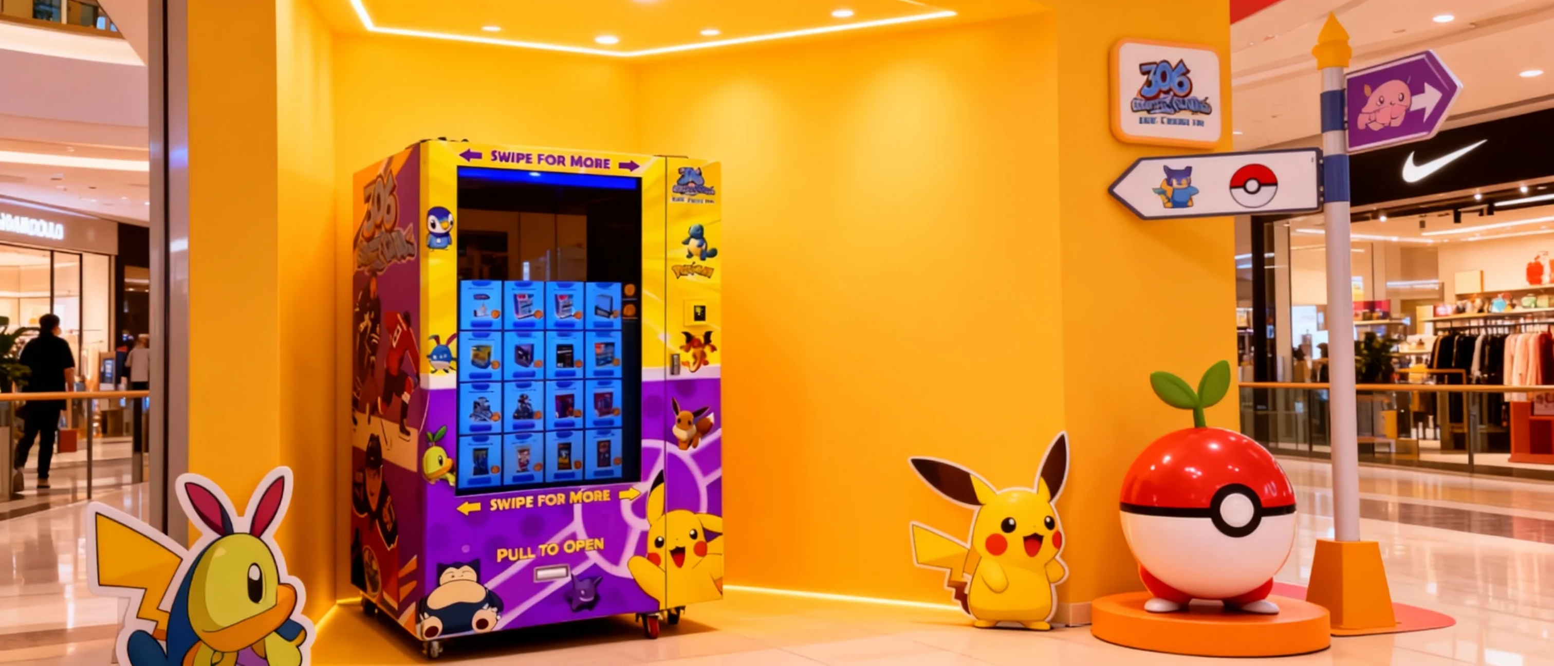 The Perfect Match: Pokémon Vending Machines for Fan Meetups in Brazilian Malls 1