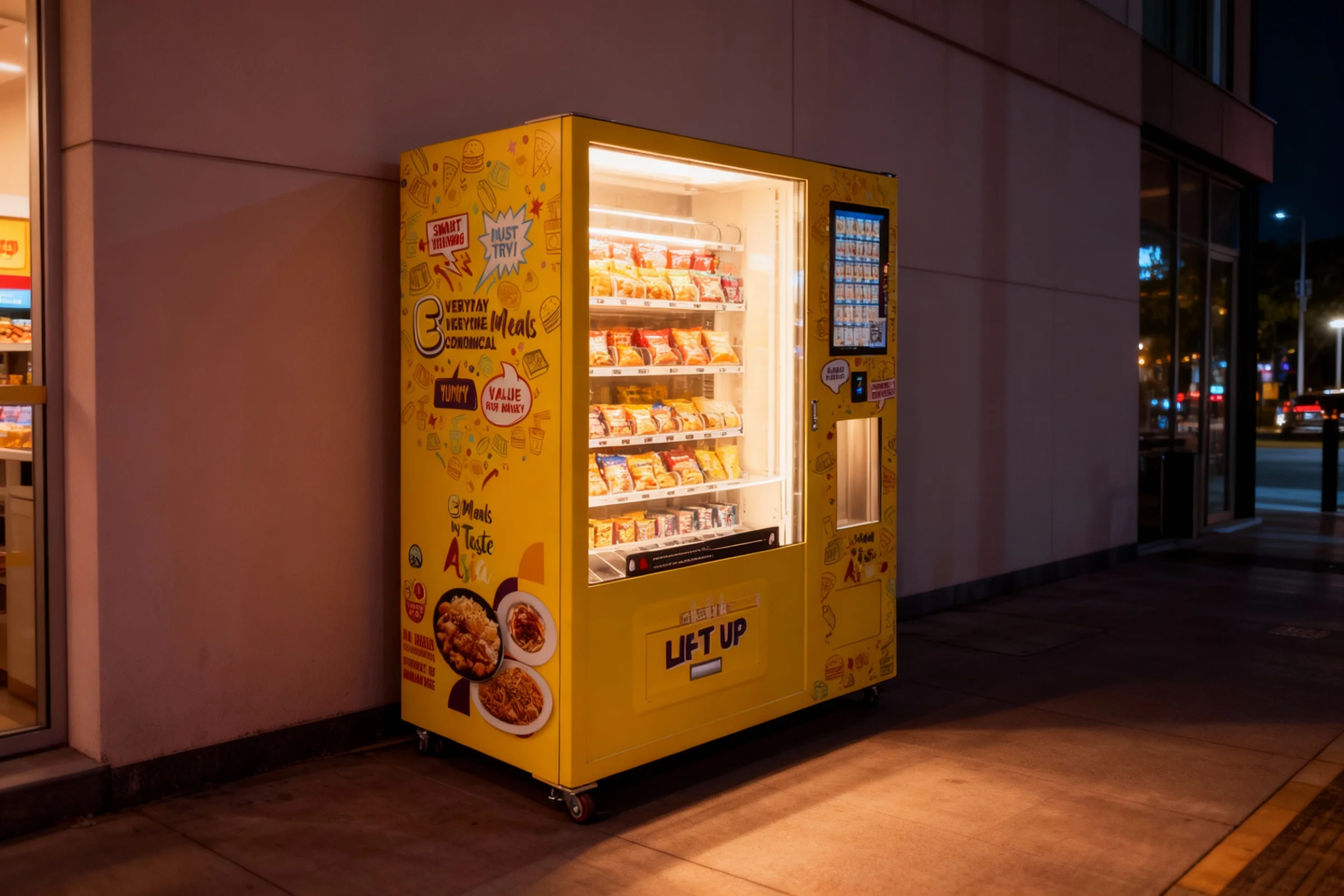 간식 및 음료 자판기 한 대로 야간 근무 직원을 대체하는 방법 5