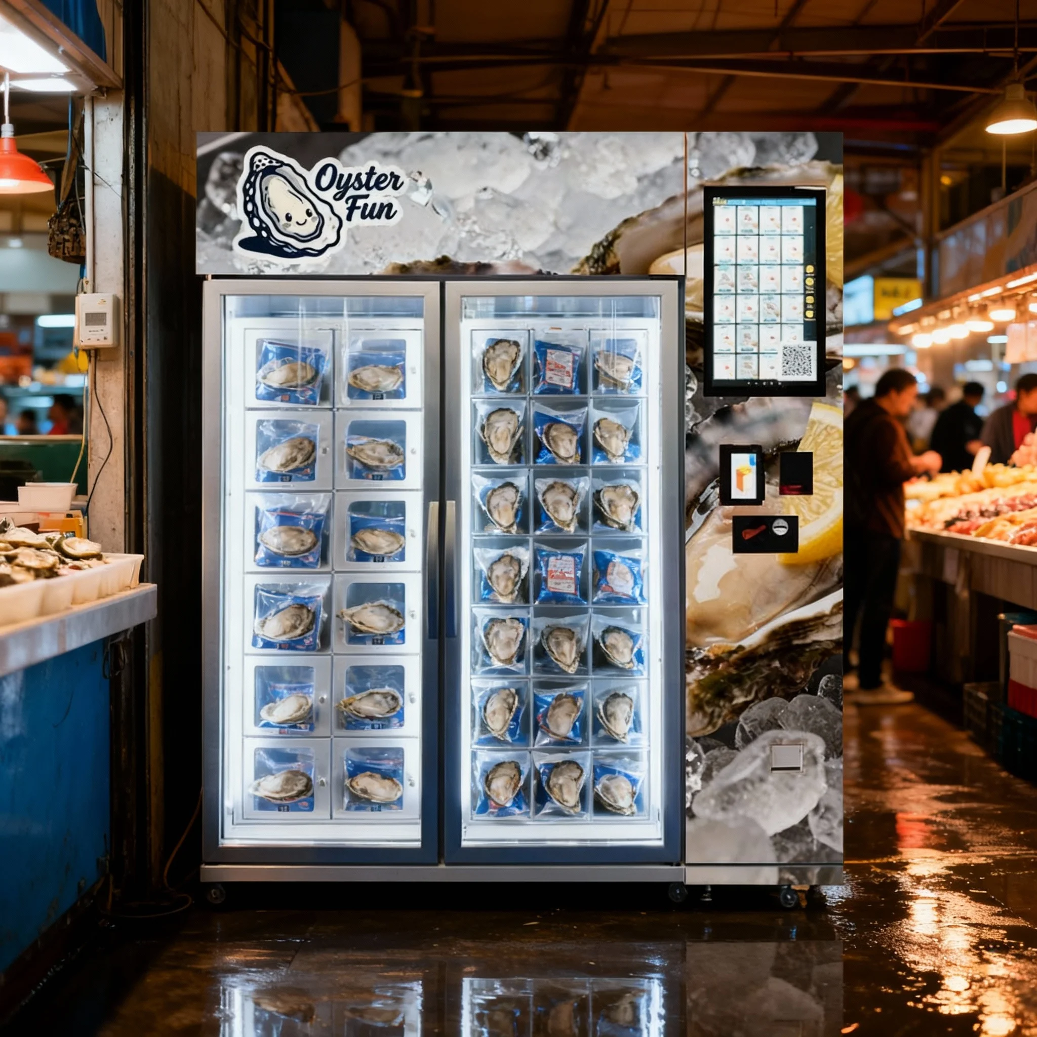 Say Goodbye to Old-School Seafood Sales — The Oyster Vending Machine is Here! 2