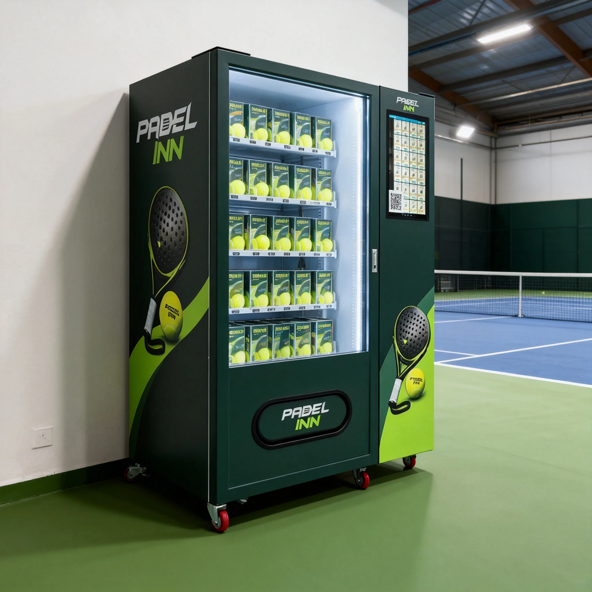 WEIMI Tennis Vending Machine: 24/7 Self-Service for Tennis Clubs 2
