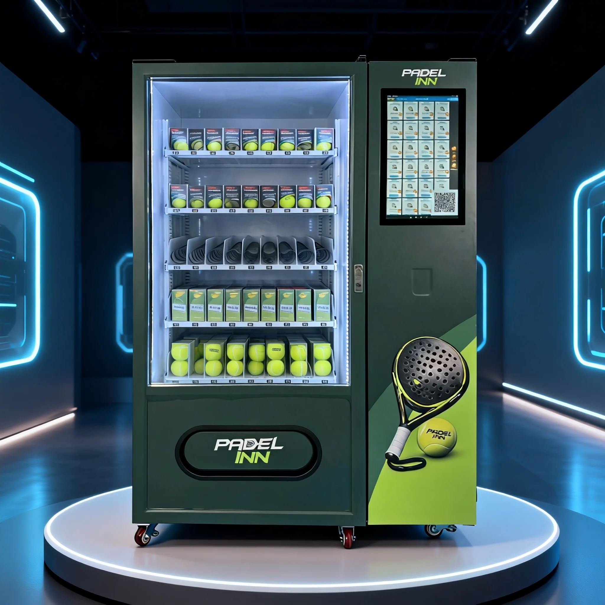 WEIMI Tennis Vending Machine: 24/7 Self-Service for Tennis Clubs 4
