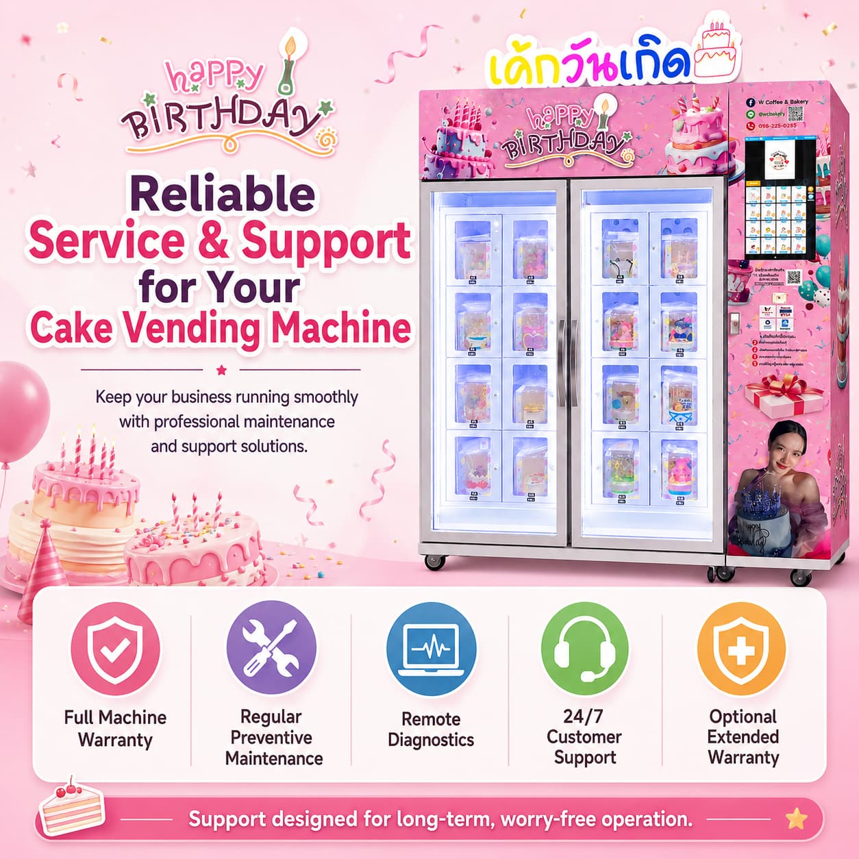 How WEIMI Helps Bakeries Sell Cakes 24/7 and Turn Missed Sales Into Profit 3