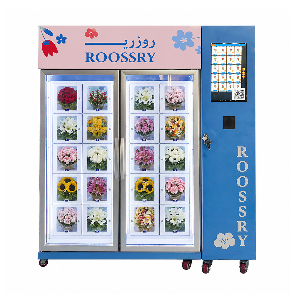 WEIMI Debuts at the 2026 Columbus Flower Show: Redefining 24/7 Flower Retail with Smart Refrigerated Flower Lockers 3