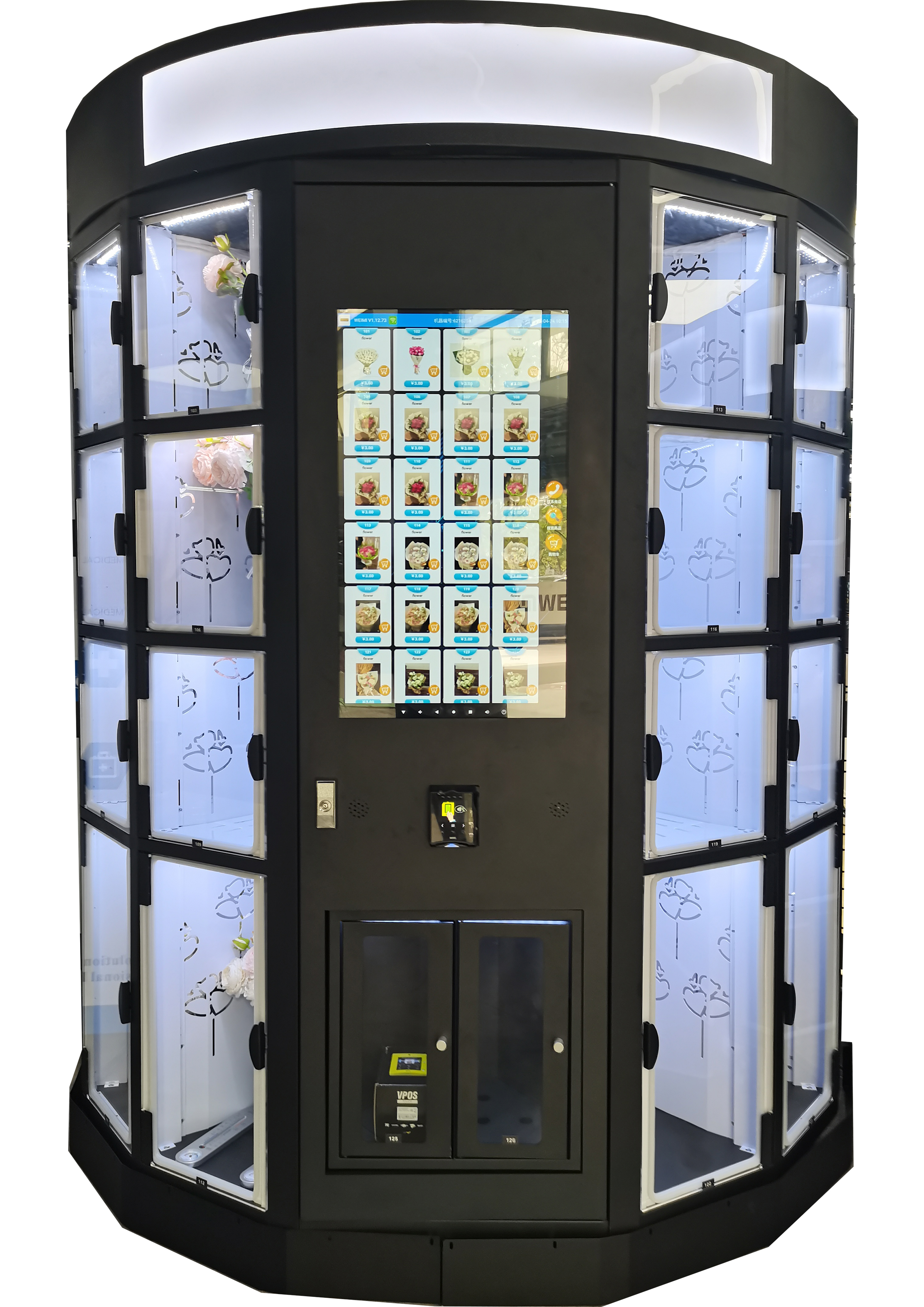 WEIMI Debuts at the 2026 Columbus Flower Show: Redefining 24/7 Flower Retail with Smart Refrigerated Flower Lockers 5