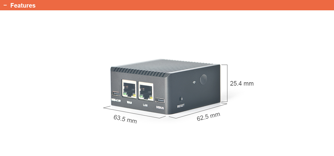 Development Board NanoPi R2S Plus Rockchip RK3328 Mini Router | Bestar 9