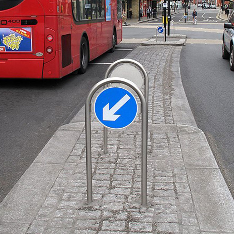 Barreras de Seguridad Vial de Bolardo de Acero Inoxyable 4