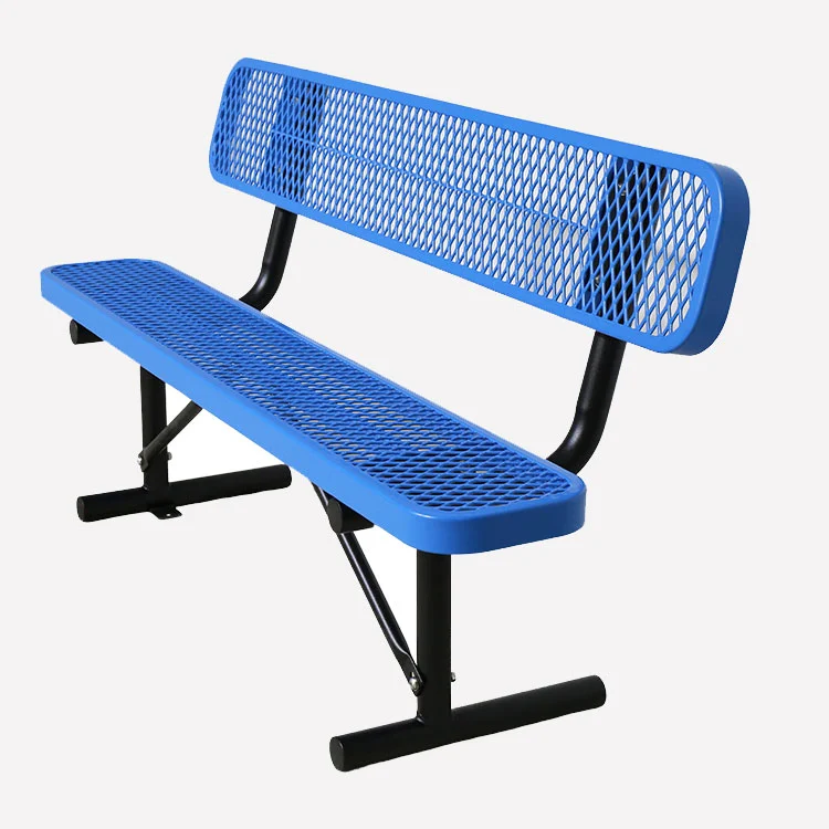 Уличная скамейка из металлической сетки для парка, 6 футов 8 футов 7