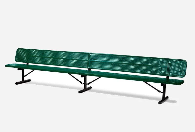 Уличная скамейка из металлической сетки для парка, 6 футов 8 футов 11