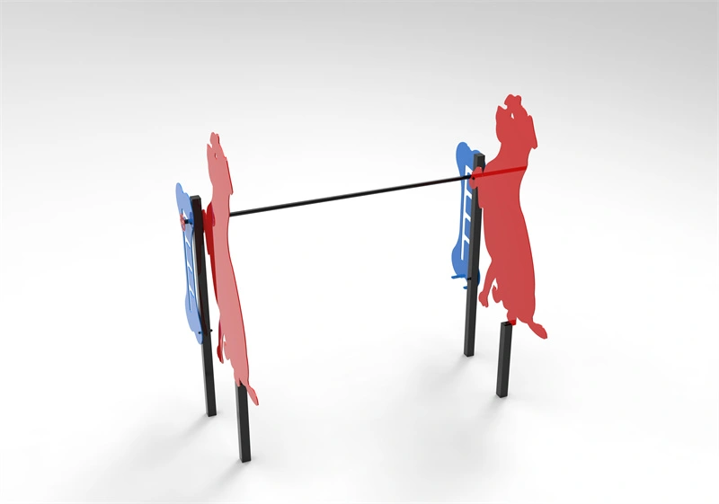 Встроенная собака мешает собачке перепрыгнуть через препятствия 16