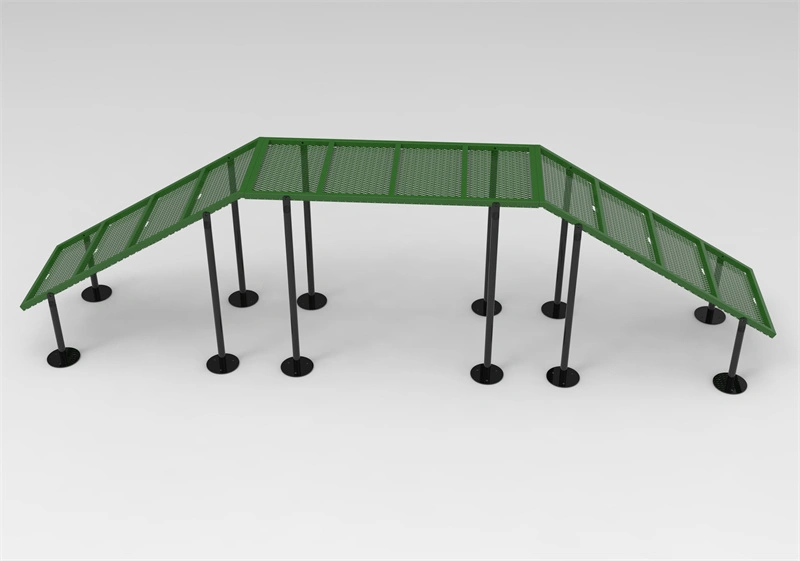 Расширенный пандус для выгула собак в парке 18