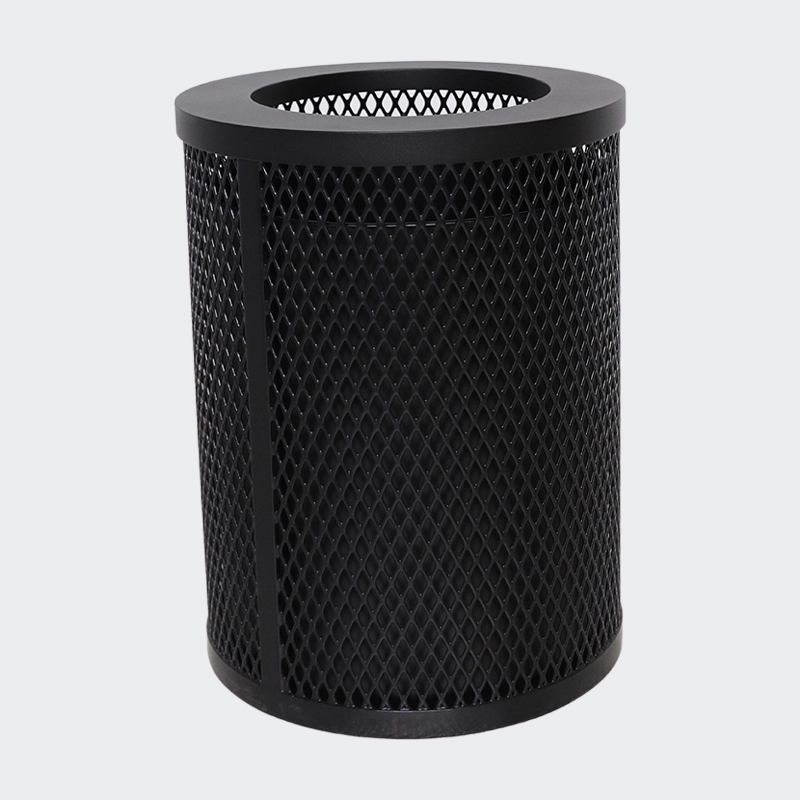 Durable Classified Recycling Trash Can for City Streets 6