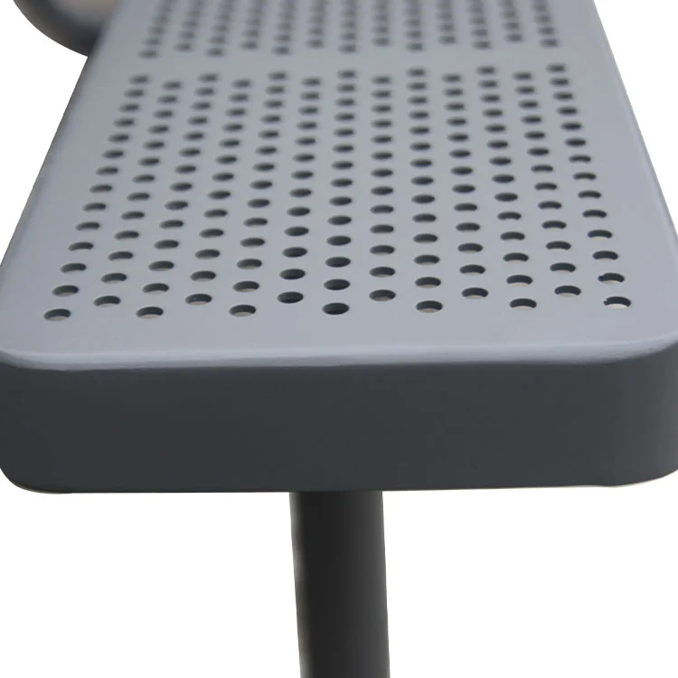 Heavy Duty 6ft Thermoplastic Steel Picnic Table for Parks 9