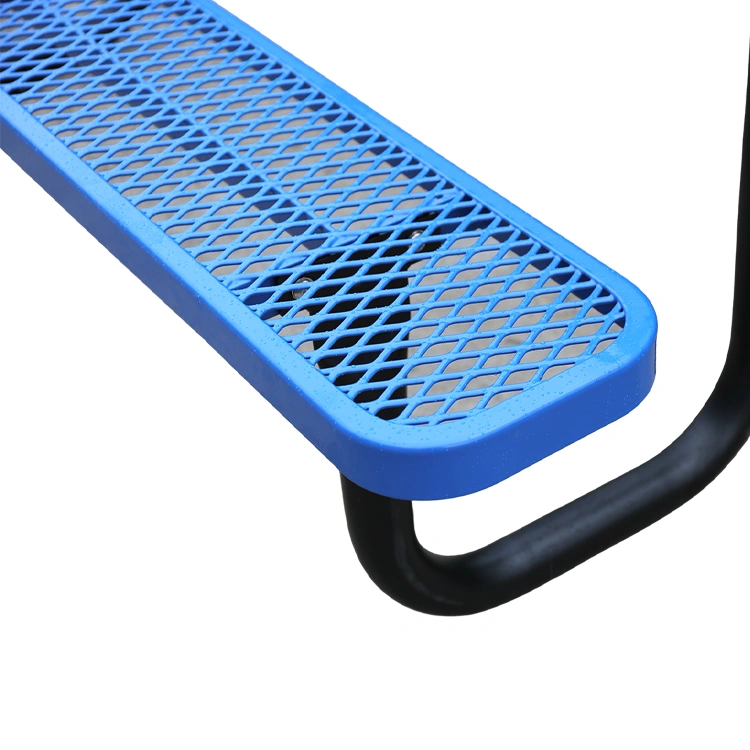 Restaurant outdoor thermoplastic coated picnic table 11