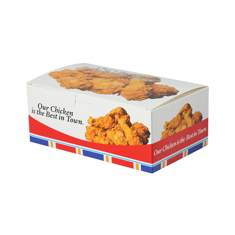 Wholesale high quality Fried Chicken Boxes Chicken Wings Box Custom logo Fast Food Takeaway Fried Chicken Packaging Boxe 9