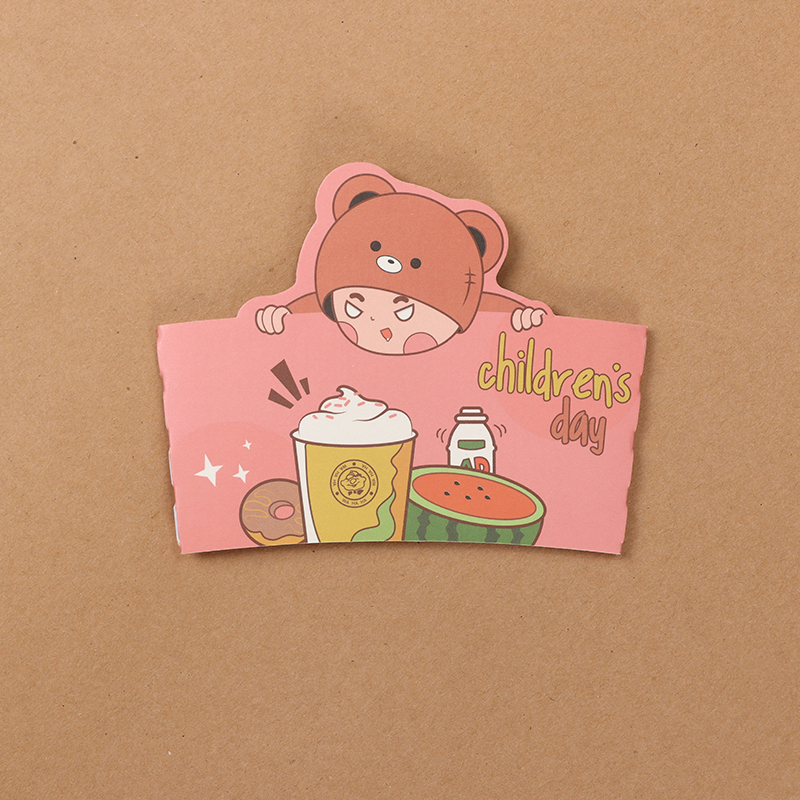Mâneci personalizate pentru pahare de cafea imprimate pentru camioane cu mâncare, vânzare directă 6