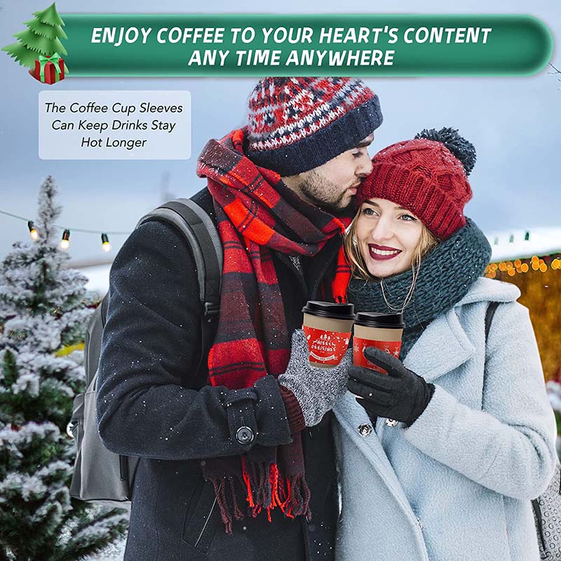 cup sleeves for cold drinks  | Uchampak 8