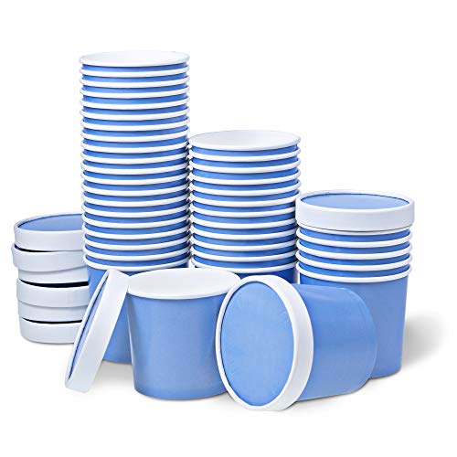 Uchampak - Deli Kraft Container Take Away Engangsnudelsalat Suppeskål Papir Cup 7