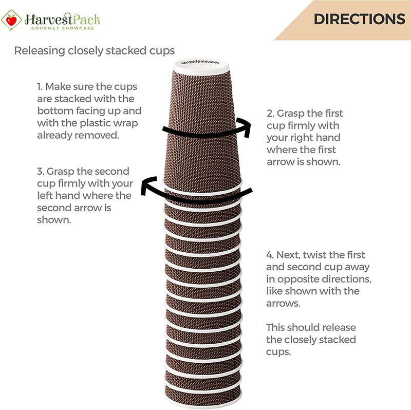 Uchampak |  ripple wall paper cup  9