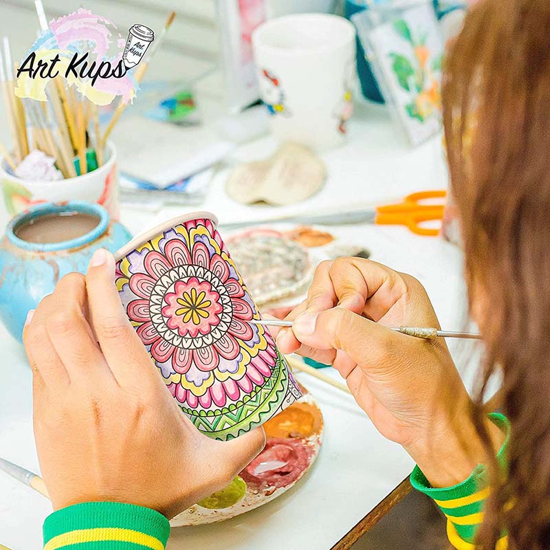 Custom custom paper cup  Manufacturer | Uchampak 8